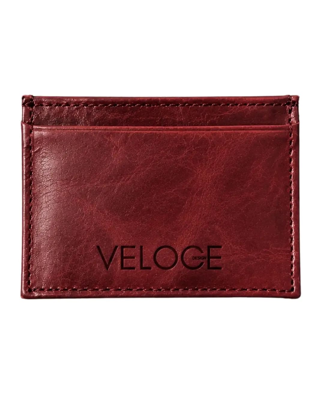Tarjetero Veloce · Vino, reverso